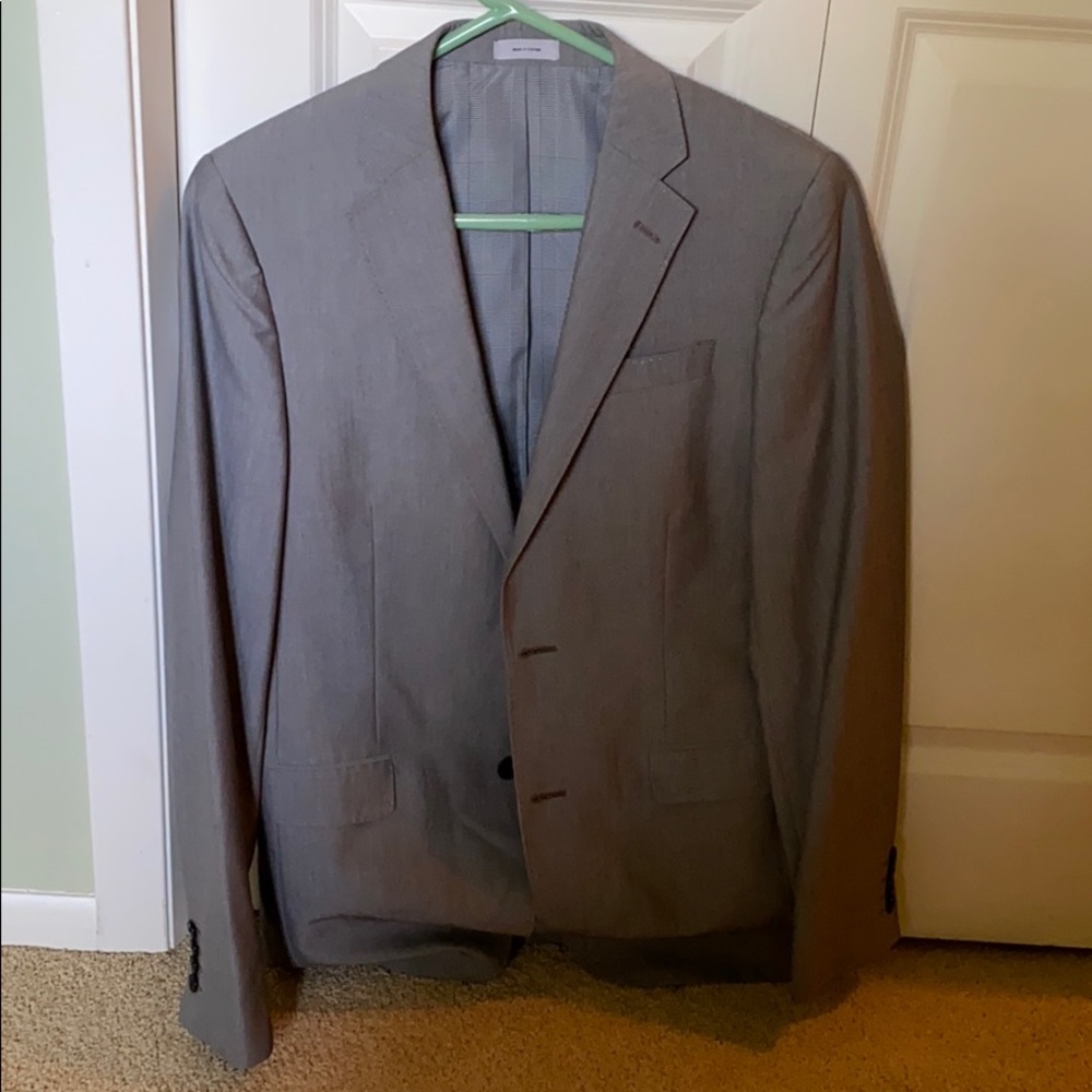 JF J. Ferrar grey men’s slim fit suit
